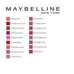 Lipstick Color Sensational Maybelline makeup emballage