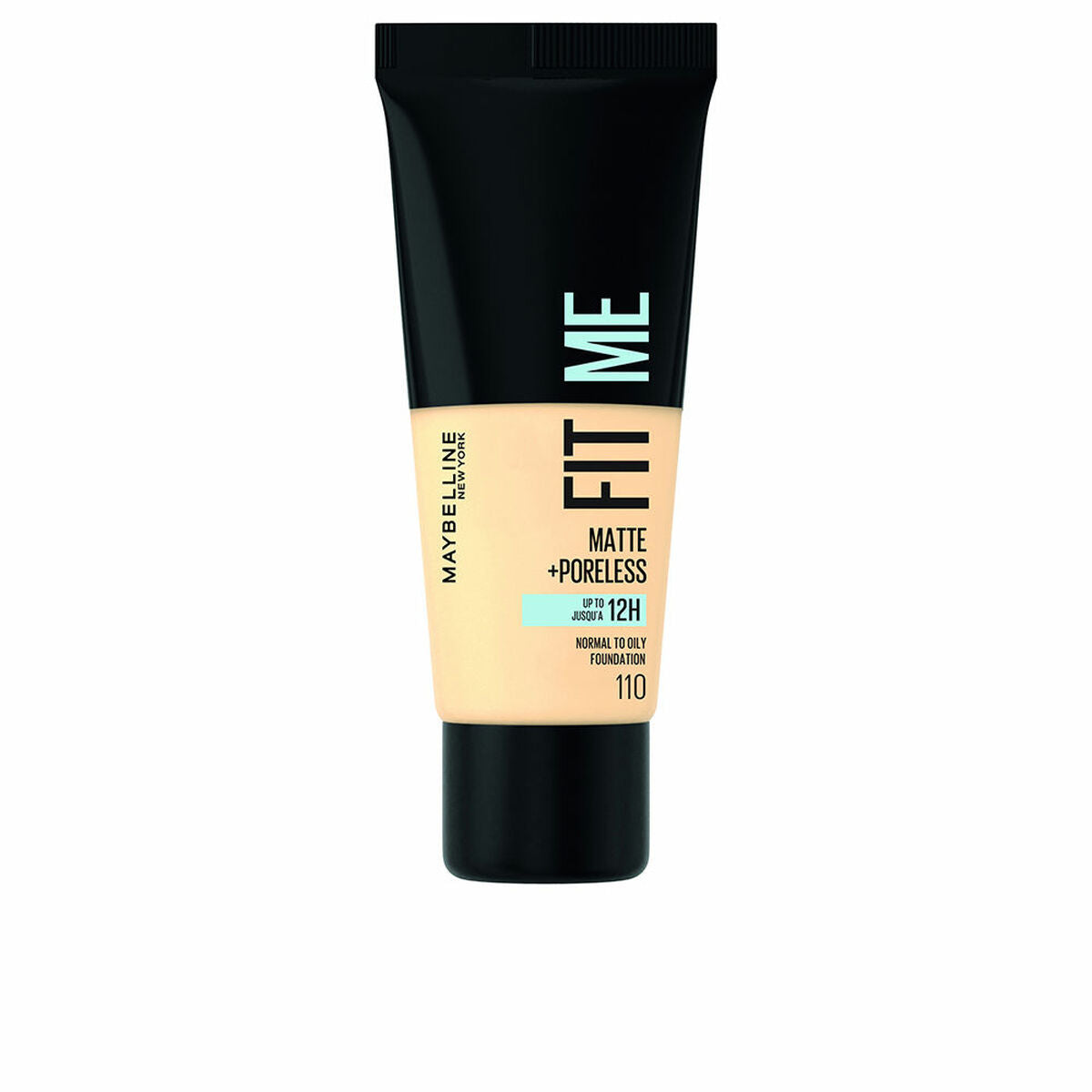 Crème Make-up Base Maybelline Fit Me Poreless Nº 110 30 ml produktemballage