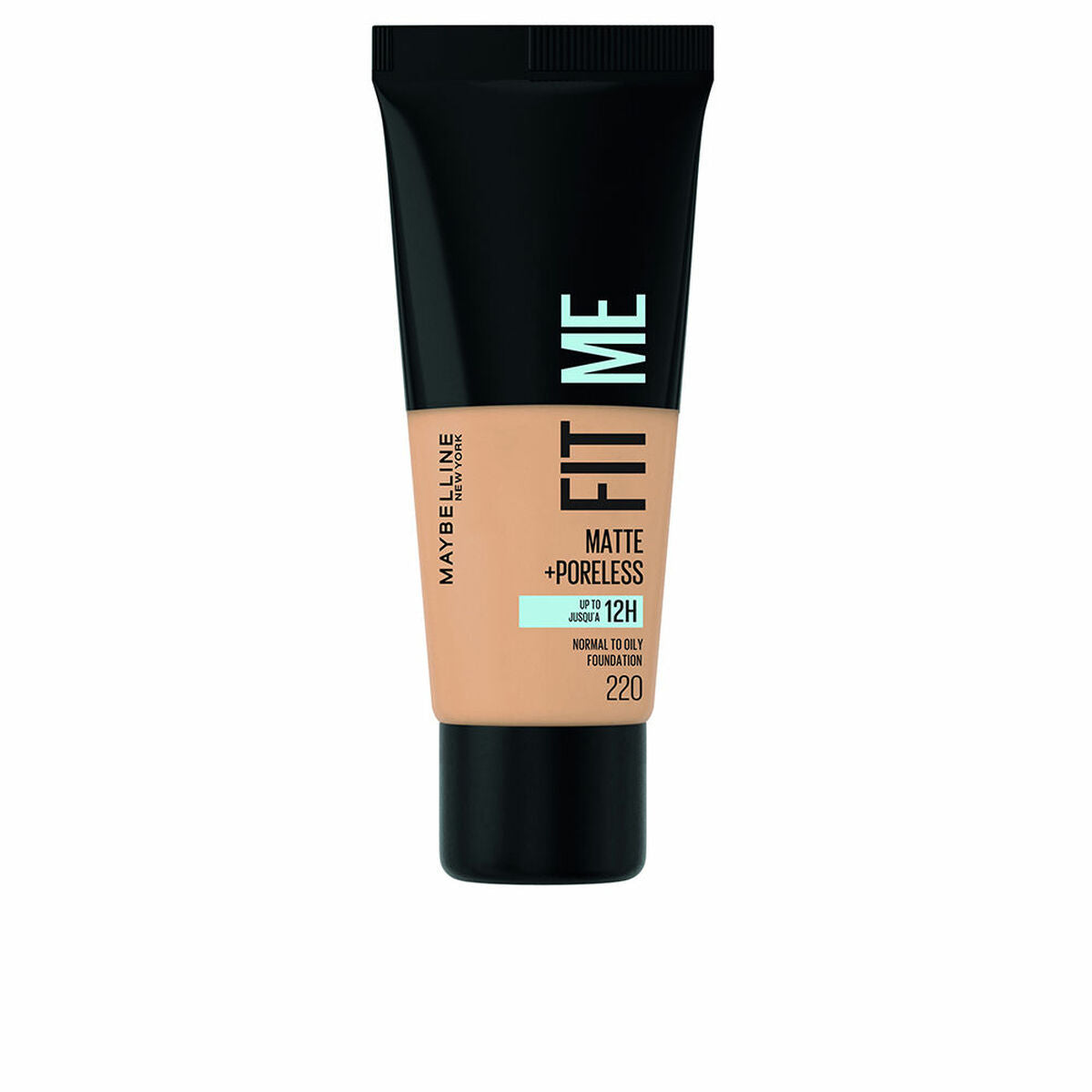 Crème Make-up Base Maybelline Fit Me Poreless Nº 220 30 ml produktemballage
