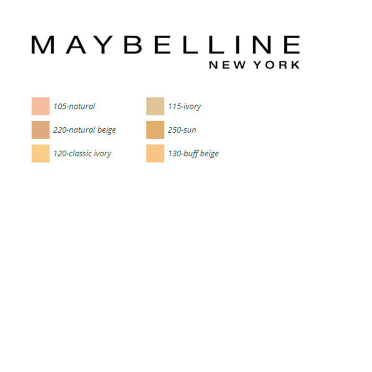 Compact Powders Fit Me Maybelline makeup emballage