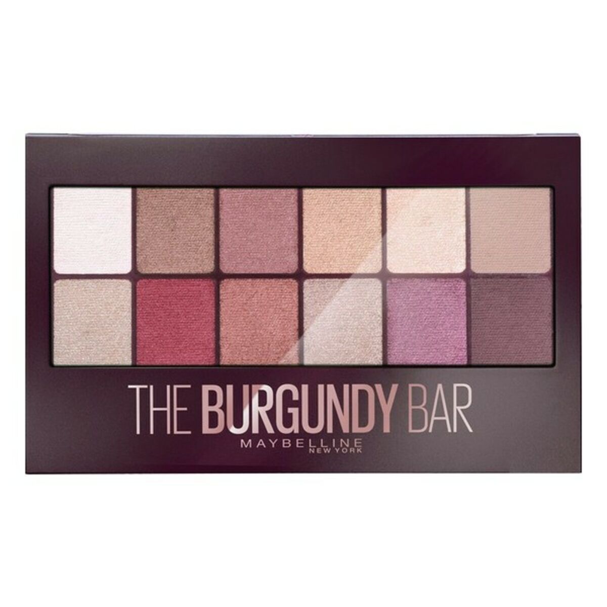 Eye Shadow Palette Maybelline The Burgundy Bar Nº 04-Burgundy 9,6 g 9,6 g makeup emballage