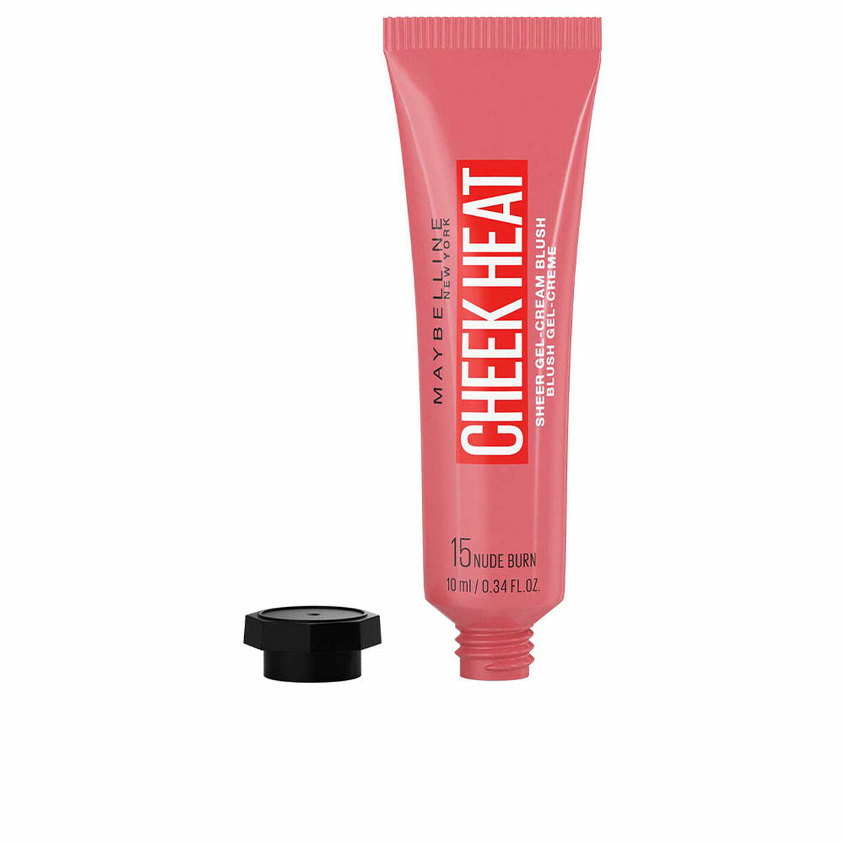 Blush Maybelline Cheek Heat Nº 15-Nude Burn 10 ml makeup-emballage