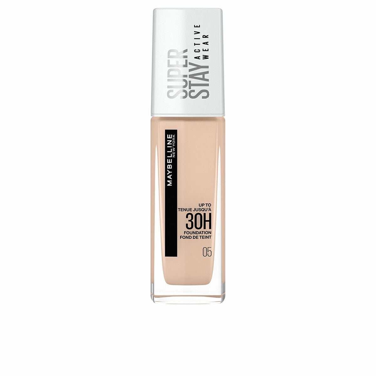 Liquid Make Up Base Superstay Activewear 30h Maybelline 30 ml produktemballage