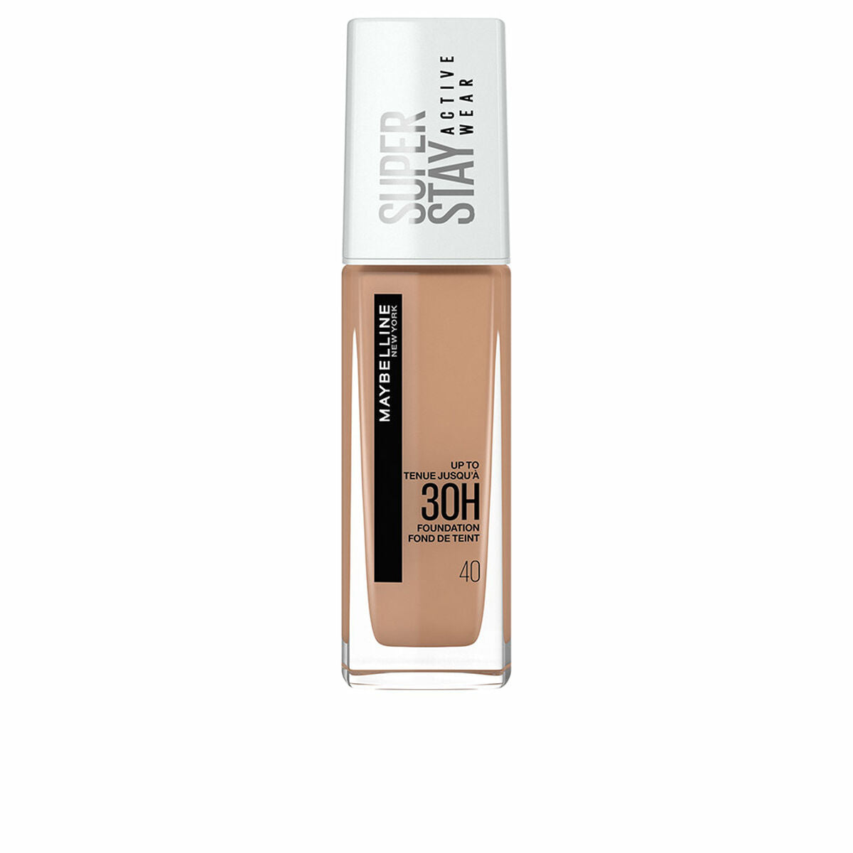 Liquid Make Up Base Superstay Activewear 30h Maybelline 30 ml produktemballage