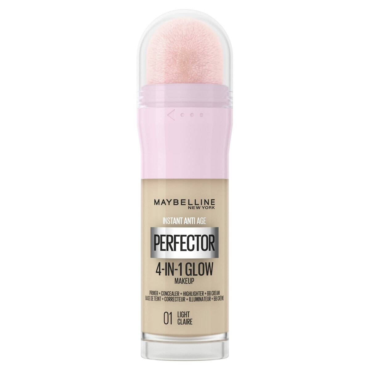 Liquid Corrector Maybelline Instant Age Perfector Glow Nº 01 Light 20 ml produktemballage