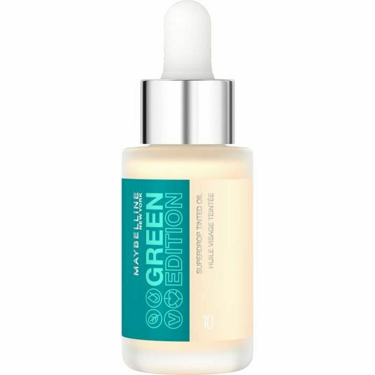 Flydende Make Up Base Maybelline Green Edition Nº 10 20 ml Olie produkt emballage