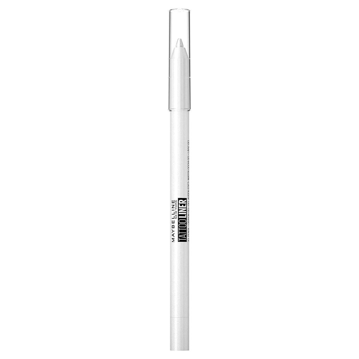 Eye Pencil Maybelline Tattoo Liner 970-Poleret hvid Nº 970-Polish 1,3 g produktemballage 1,3 g