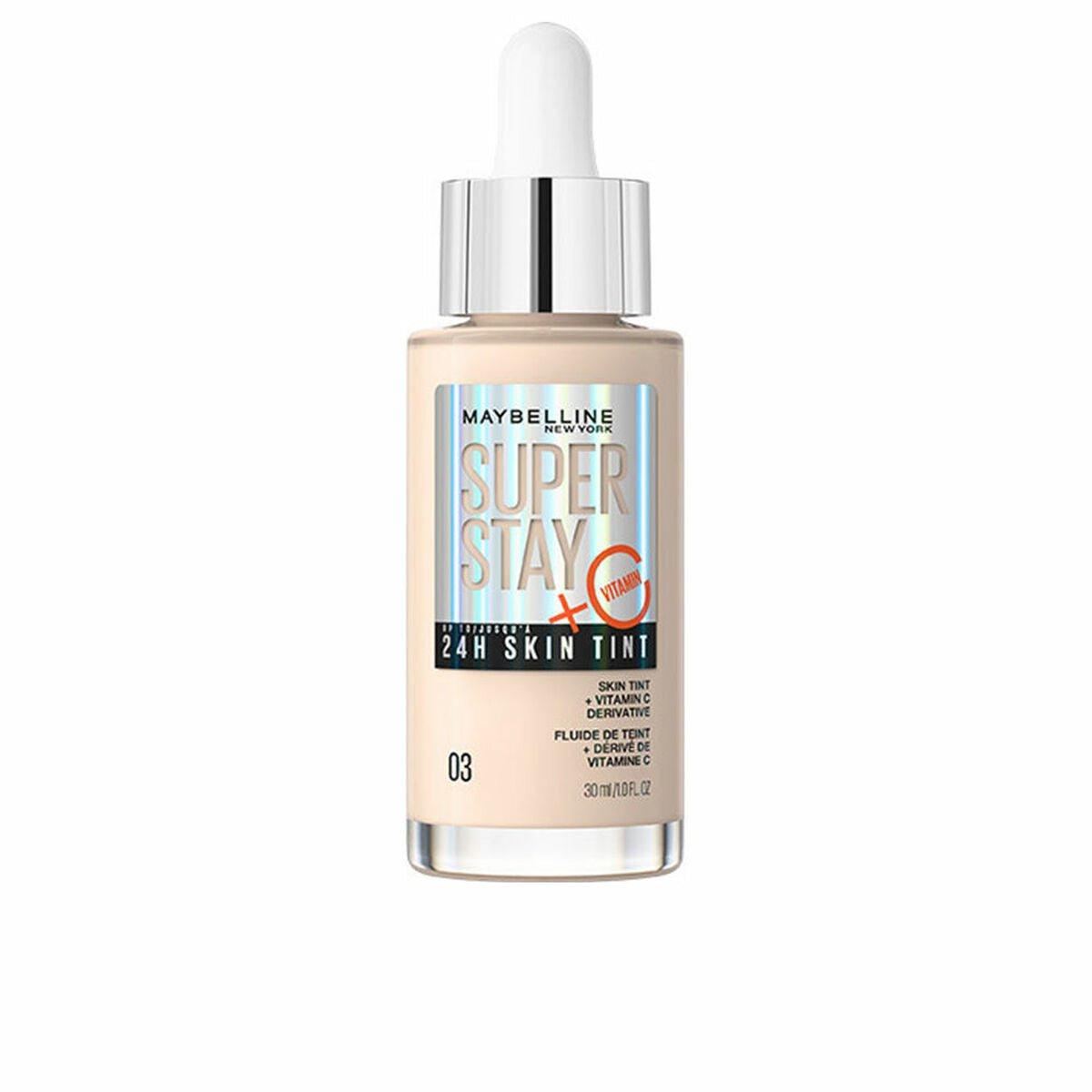Crème Make-up Base Maybelline Superstay 24H Nº 03 30 ml produktemballage