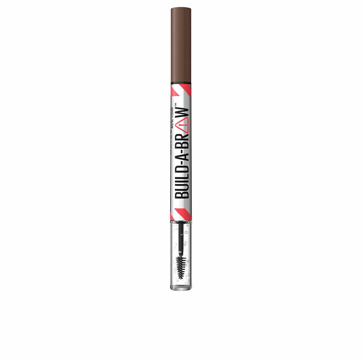 Øjenbrynsblyant Maybelline Build A Brow Nº 257 medium brun Nº 257-Medium Brown 15,3 ml 2-i-1 produktemballage 15,3 ml