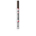 Eyebrow Pencil Maybelline Build A Brow Nº 260 dyb brun Nº 260-Deep Brown 15,3 ml 2-i-1 produktemballage 15,3 ml