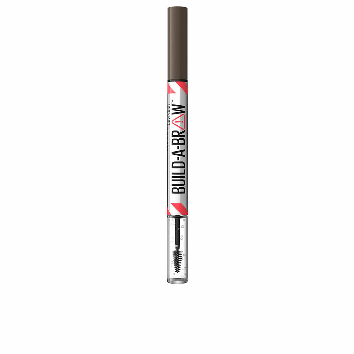 Øjenbrynsblyant Maybelline Build A Brow Nº 262 sort brun Nº 262-Sort Brun 15,3 ml 2-i-1 produktemballage 15,3 ml