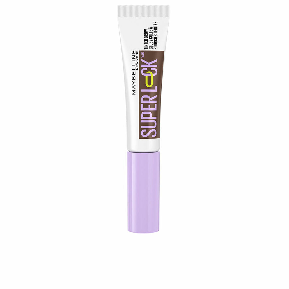 Eyebrow Pencil Maybelline SUPER LOCK Mørkebrun 8 g produktemballage