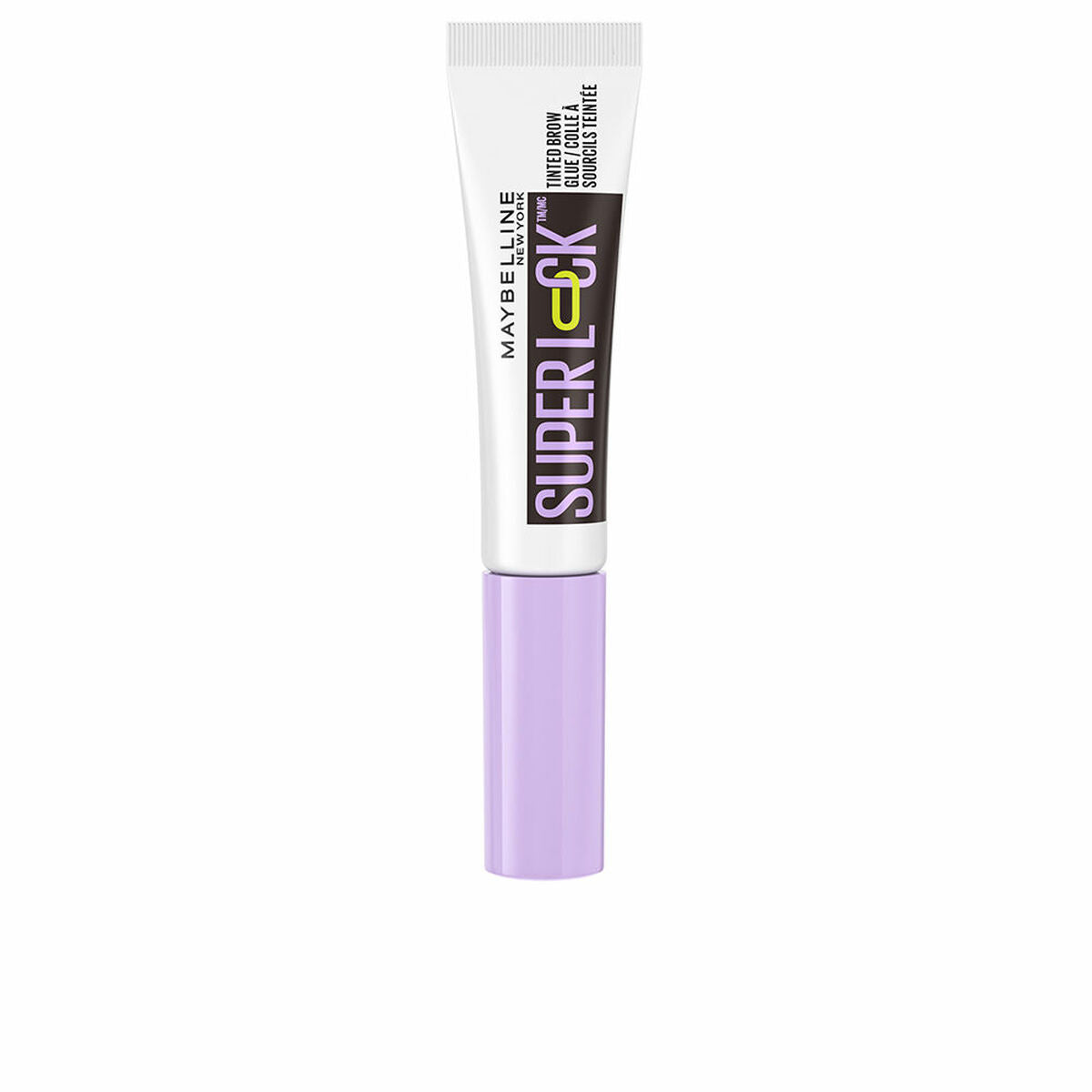 Øjenbrynsblyant Maybelline SUPER LOCK sort 8 g produktemballage