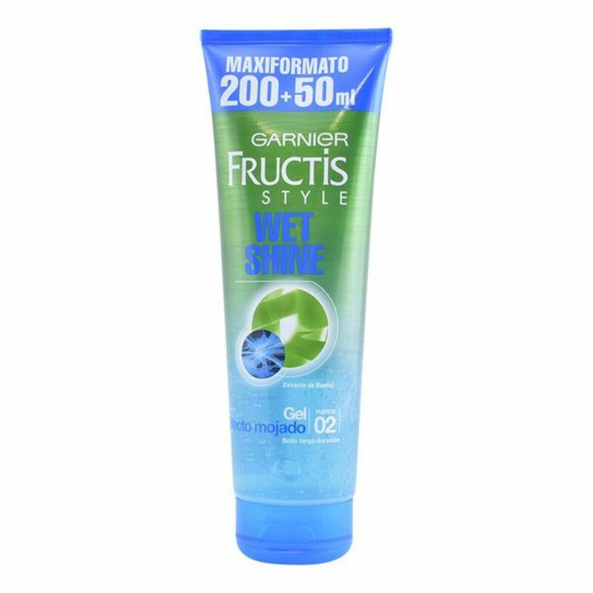 Wet Gel Effect Garnier Fructis Style Wet Shine 250 ml hudplejeemballage