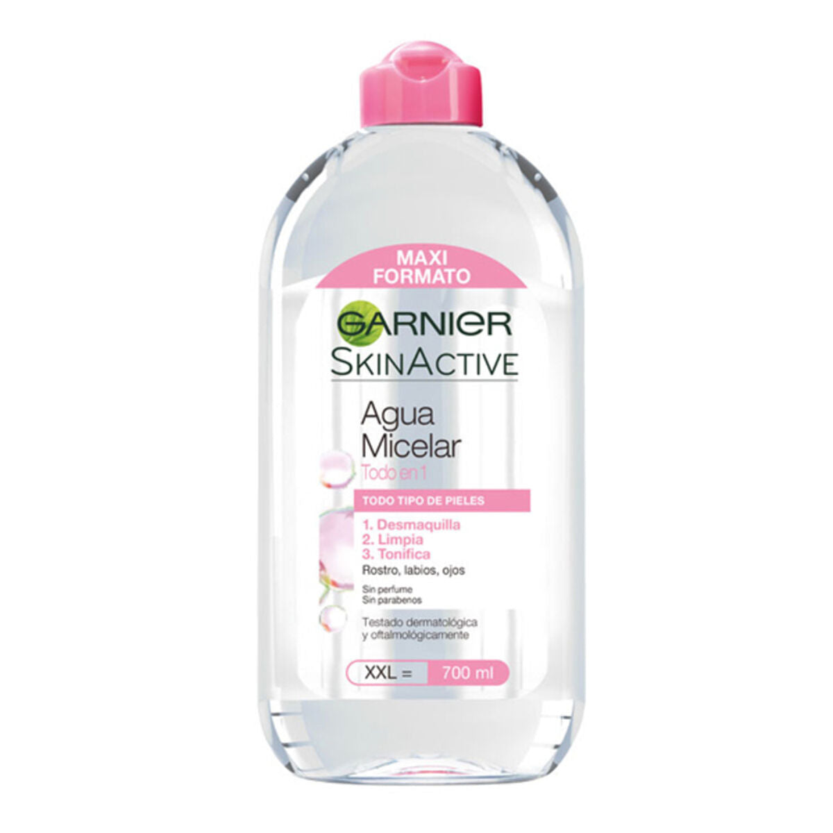 Make Up Remover Micellar Water Garnier Skinactive Agua Micelar 700 ml produktemballage