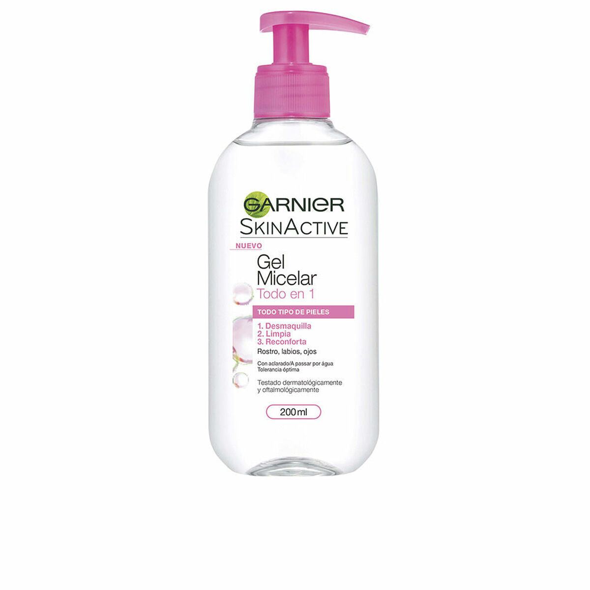 Cleansing Gel Garnier Skinactive Gel Micelar 200 ml til kvinder hudpleje emballage