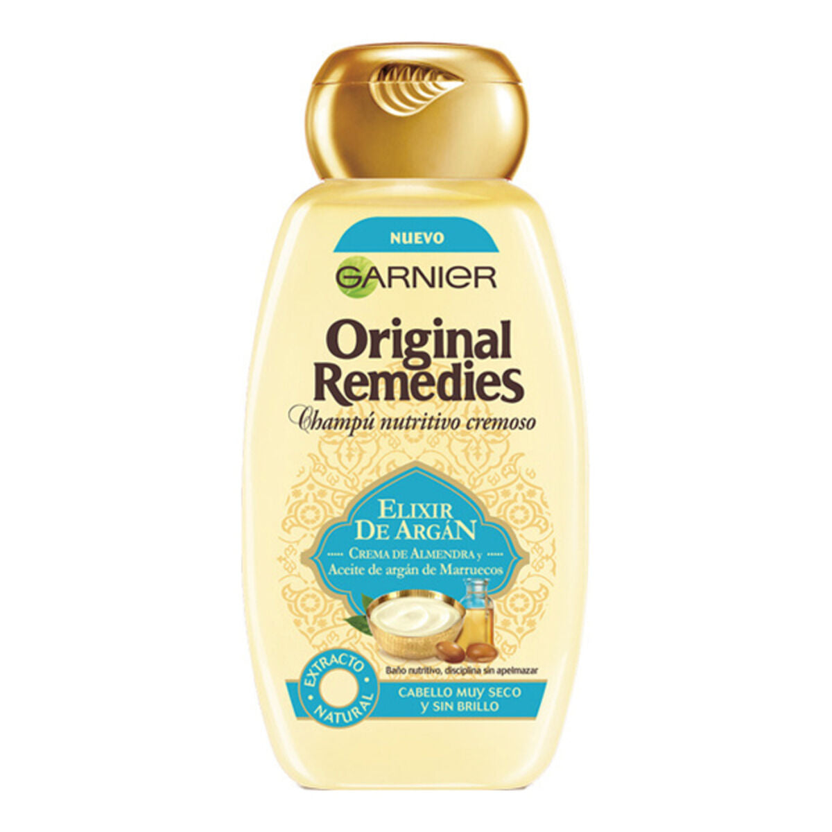 Nærende Shampoo Garnier Original Remedies 300 ml shampooflaske