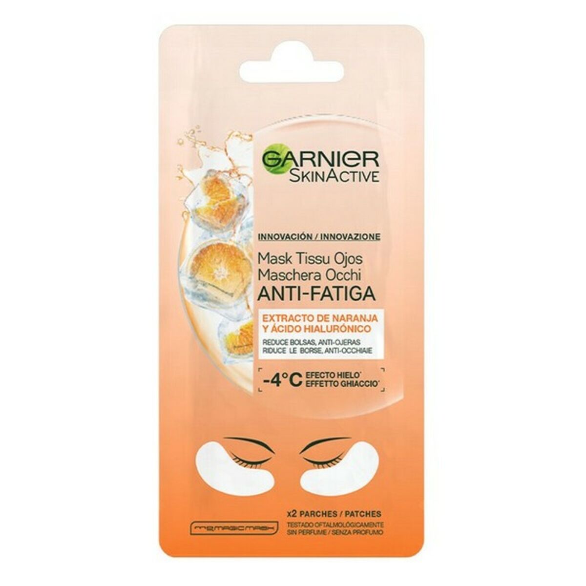 Maske til øjenområdet Skin Active Garnier Skinactive maske emballage