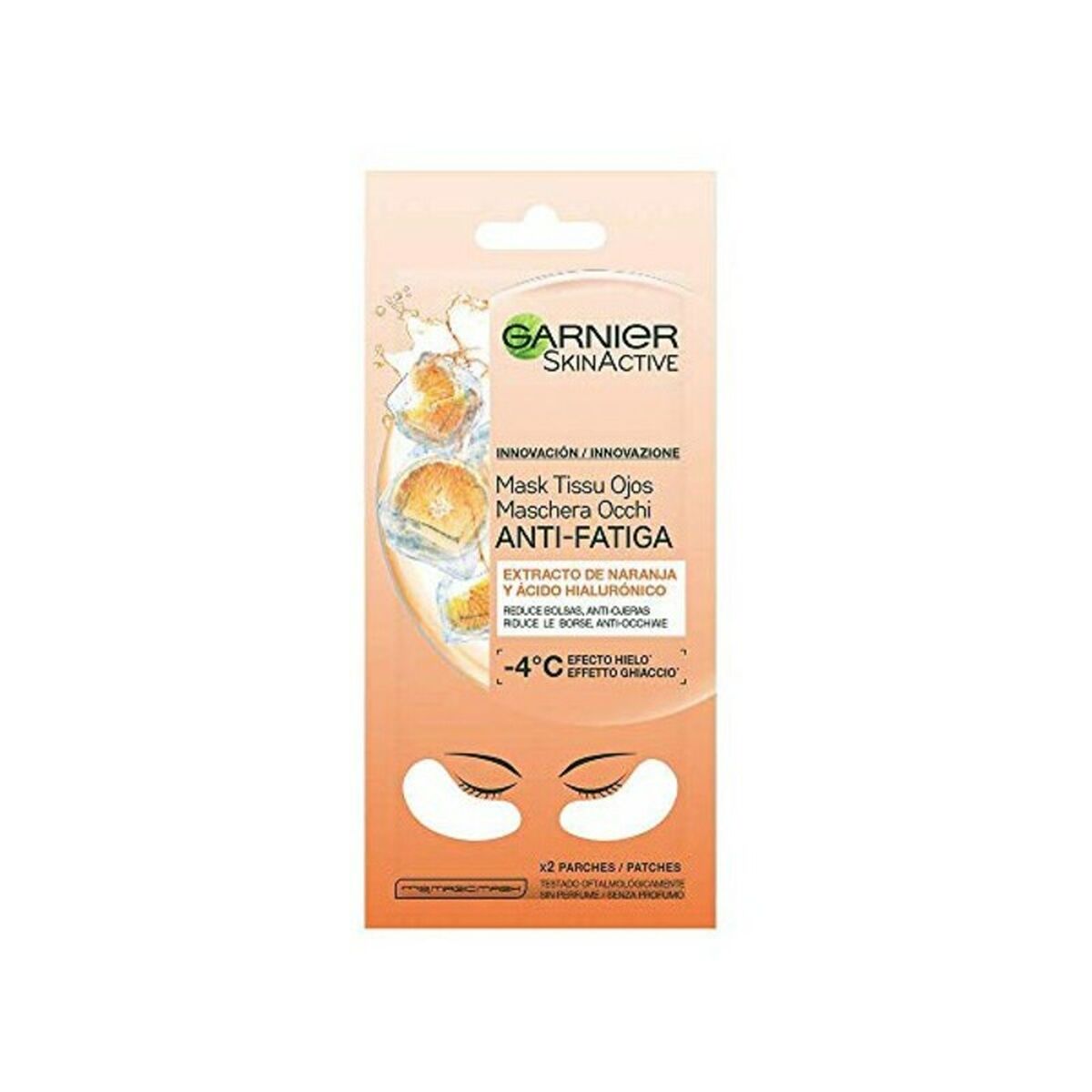 Maske til øjenområdet Skin Active Garnier Skinactive maske emballage