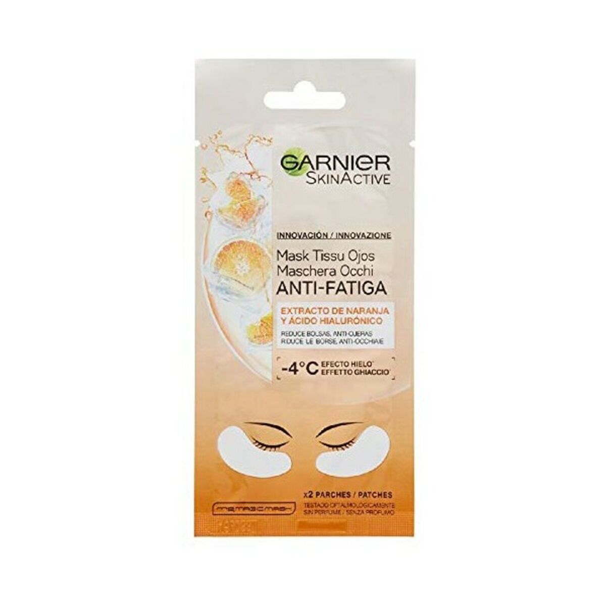 Maske til øjenområdet Skin Active Garnier Skinactive maske emballage