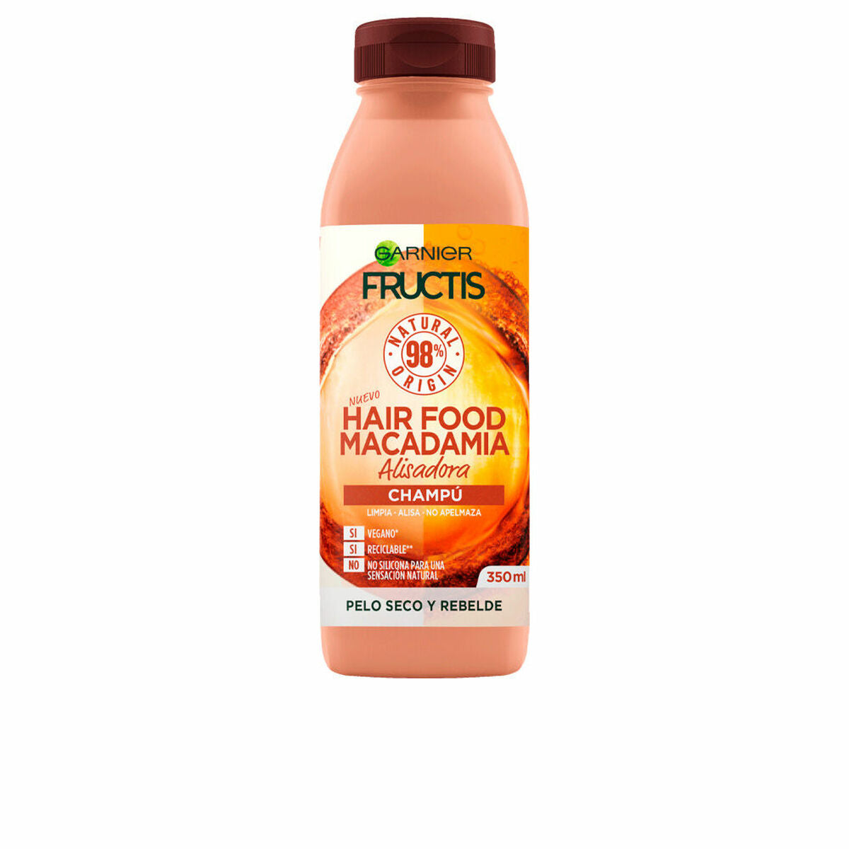 Shampoo Garnier Fructis Hair Food 350 ml til kvinder shampooflaske