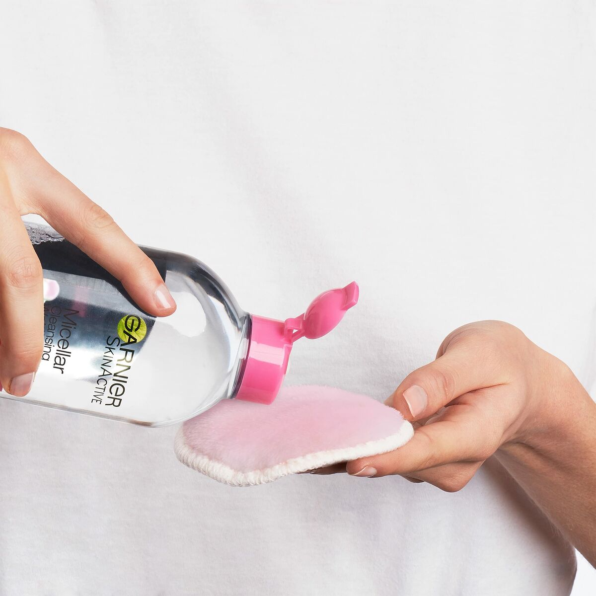 Make-up Remover Pads Garnier Skinactive Vaskbar produktemballage