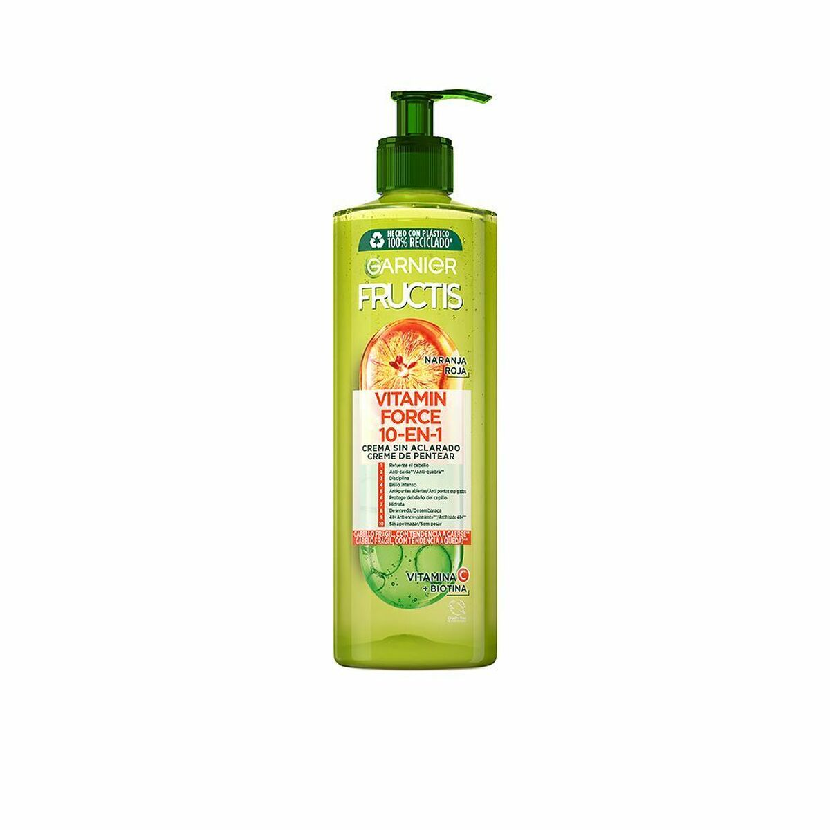 Ikke-klarende balsam Garnier Fructis Vitamin Force 400 ml Anti-fall for Women balsamflaske