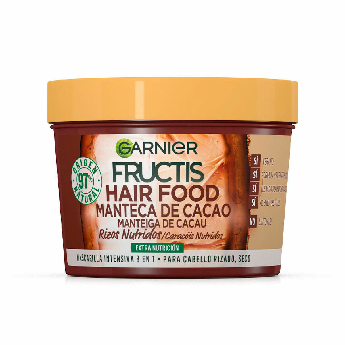 Hårmaske Garnier Fructis Hair Food 390 ml hårmaske emballage