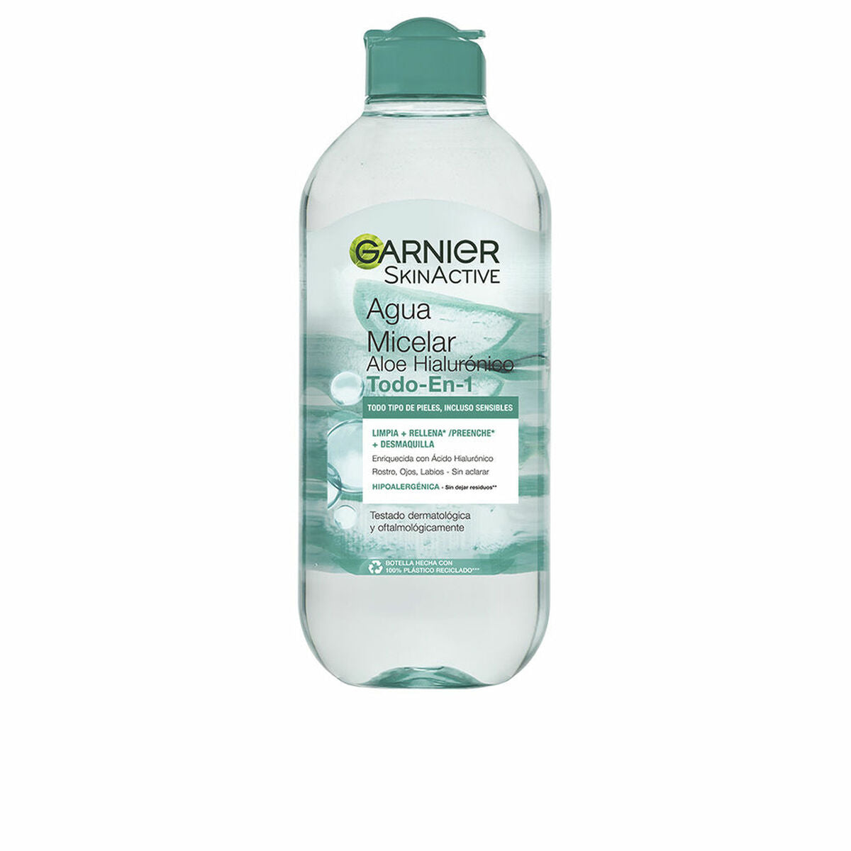 Make Up Remover Micellar Water Garnier Skinactive Aloe Hialurónico 400 ml produktemballage