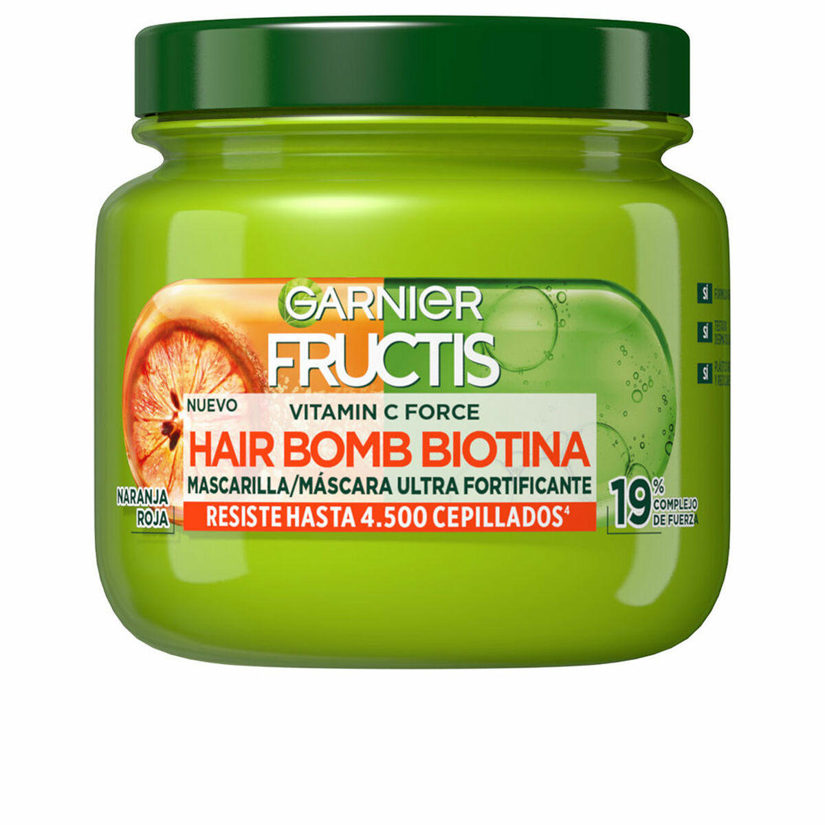 Hårmaske Garnier Fructis Vitamin Force 320 ml til kvinder hårmaske emballage