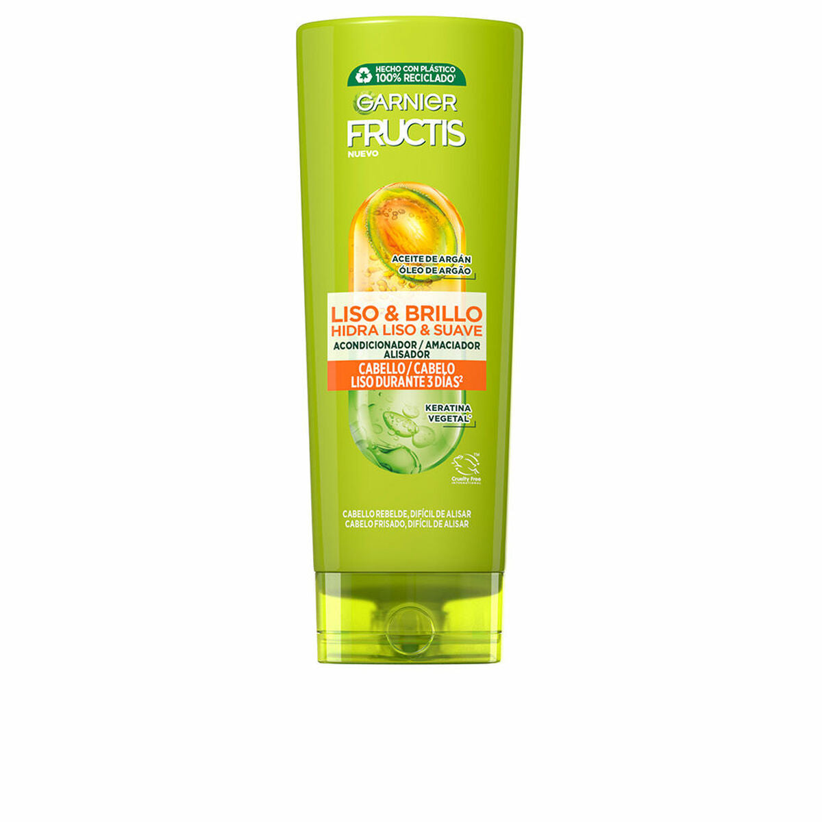 Balsam Garnier Fructis Liso Brillo 250 ml balsamflaske