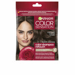 Shampoofarve Garnier FARVE SENSATION Brun Nº 4.0 Nº 4.0-Brun Semi-permanent (1 enhed) til kvinder shampooflaske