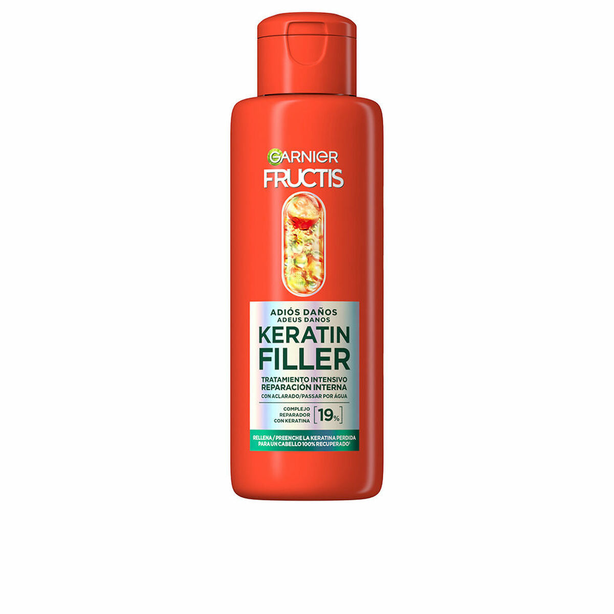 Hårudglatning Garnier Fructis Keratin Filler 200 ml til kvinder produktemballage