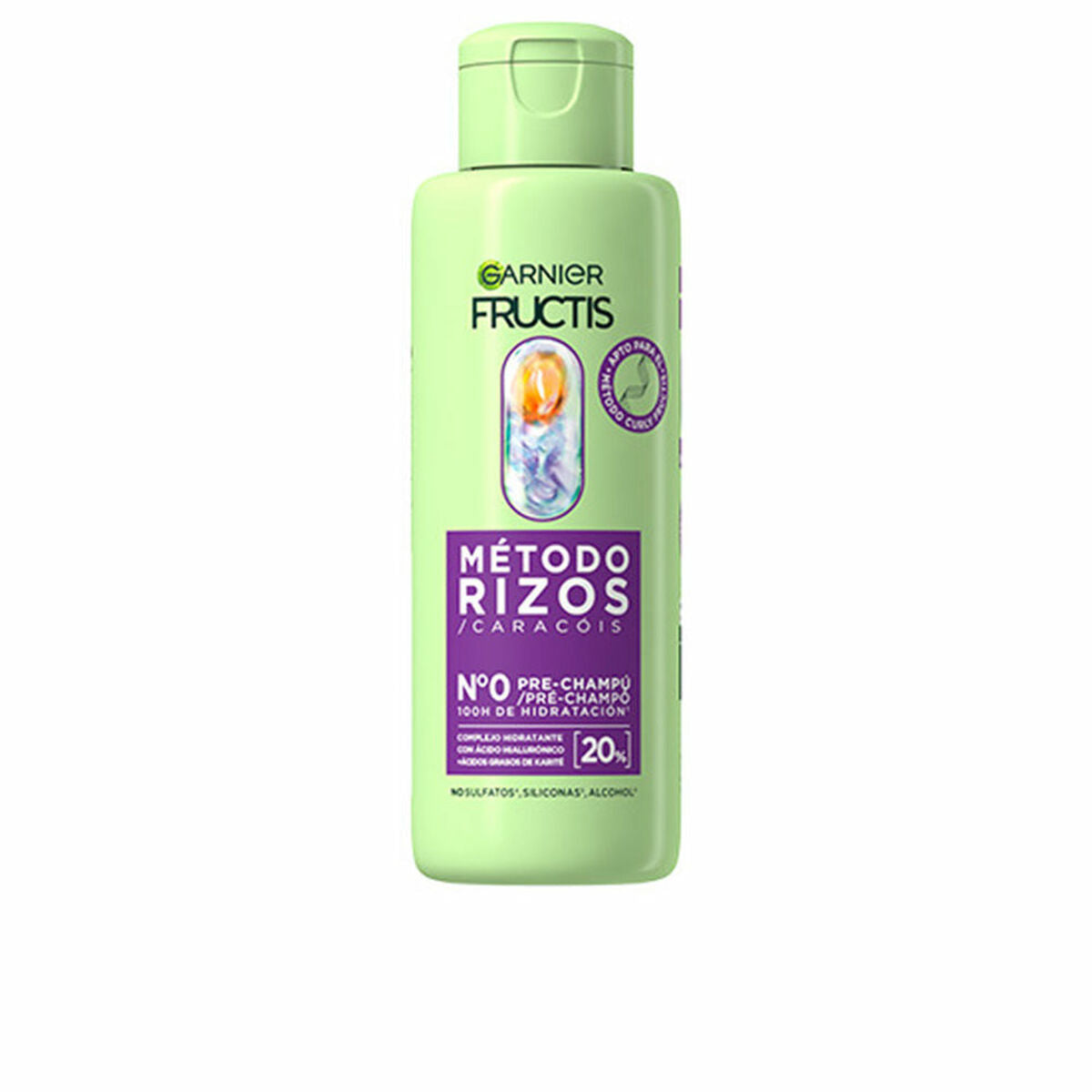 Shampoo Garnier Fructis 200 ml Krøllet hår til kvinder shampooflaske