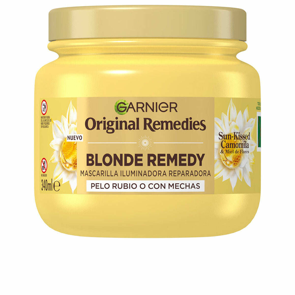 Hårmaske Garnier ORIGINAL REMEDIES 340 ml hårmaske emballage