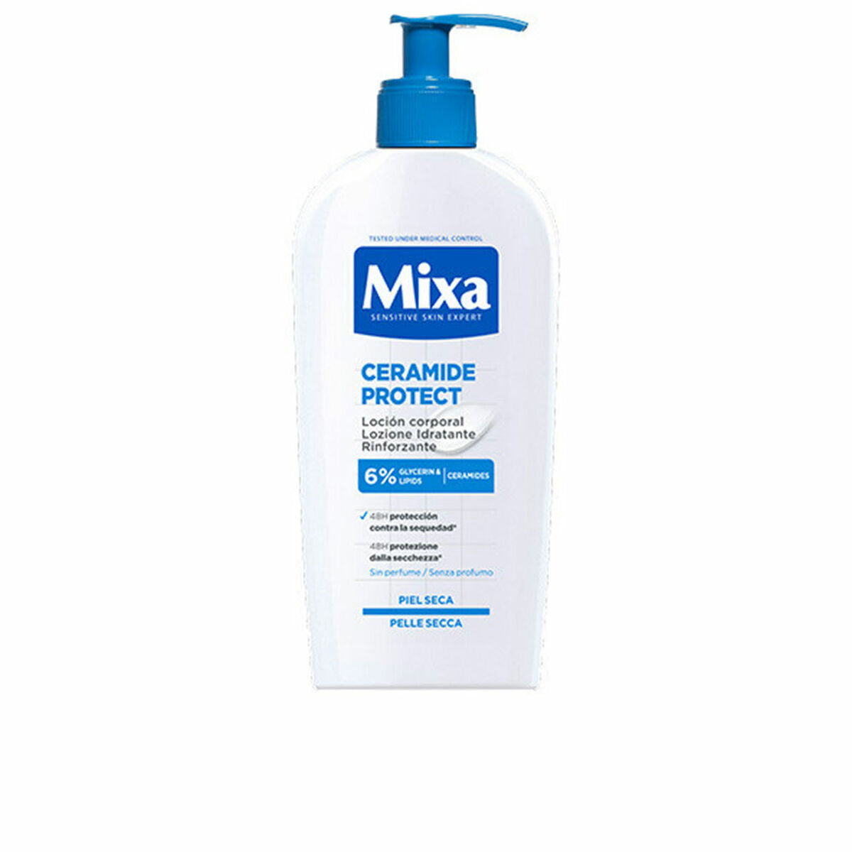 Body Lotion Mixa CERAMIDE PROTECT 400 ml Dermo-beskyttende hudplejeemballage