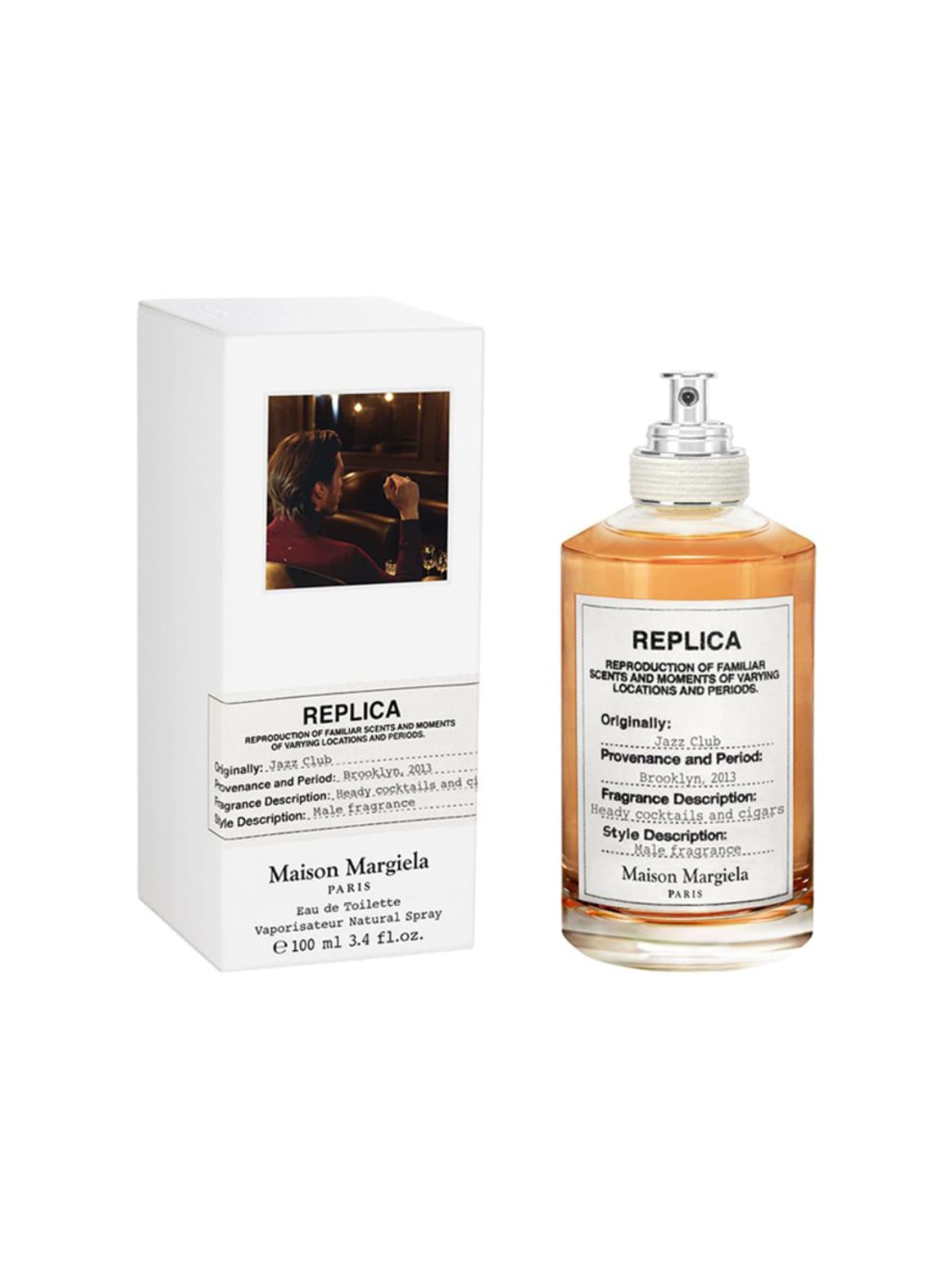Herreparfume Maison Margiela REPLICA JAZZ CLUB EDT 100 ml til mænd flaske