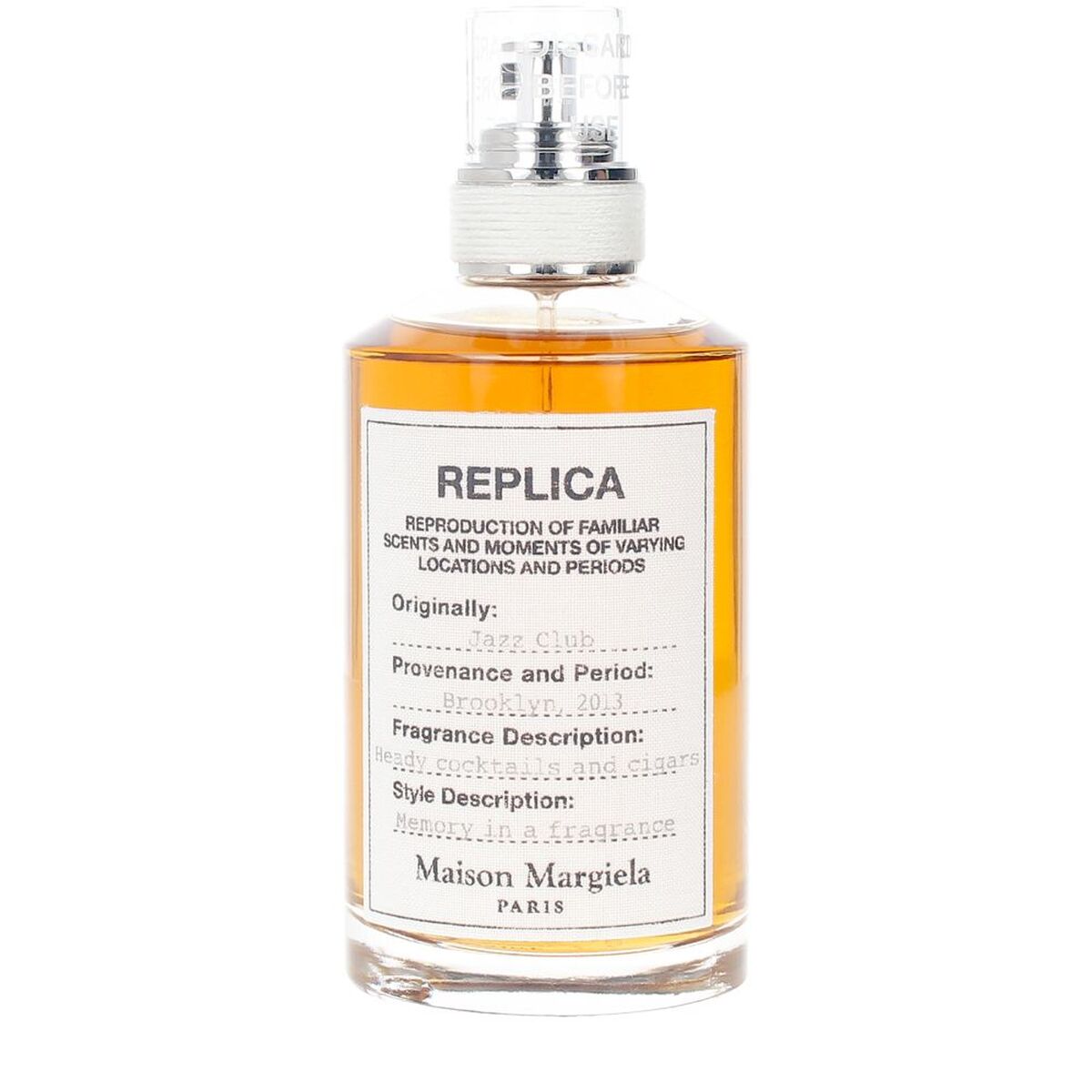 Herreparfume Maison Margiela REPLICA JAZZ CLUB EDT 100 ml til mænd flaske