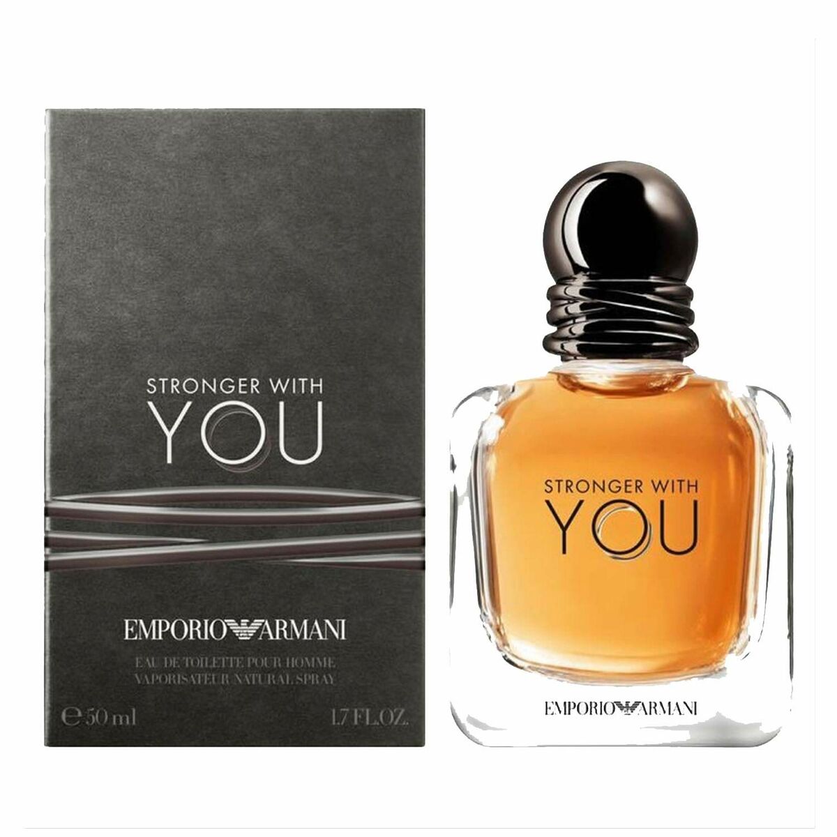 Herreparfume Armani Stronger With You EDT Stronger With You for Men flaske