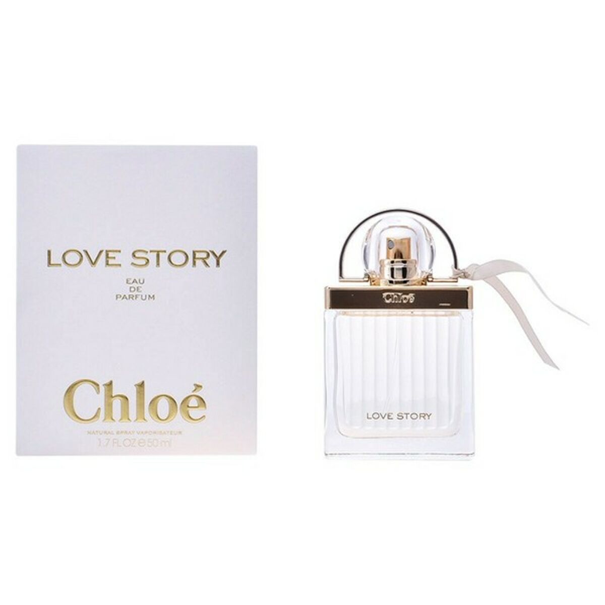 Dameparfume Chloe Love Story EDP 75 ml til kvinder flaske