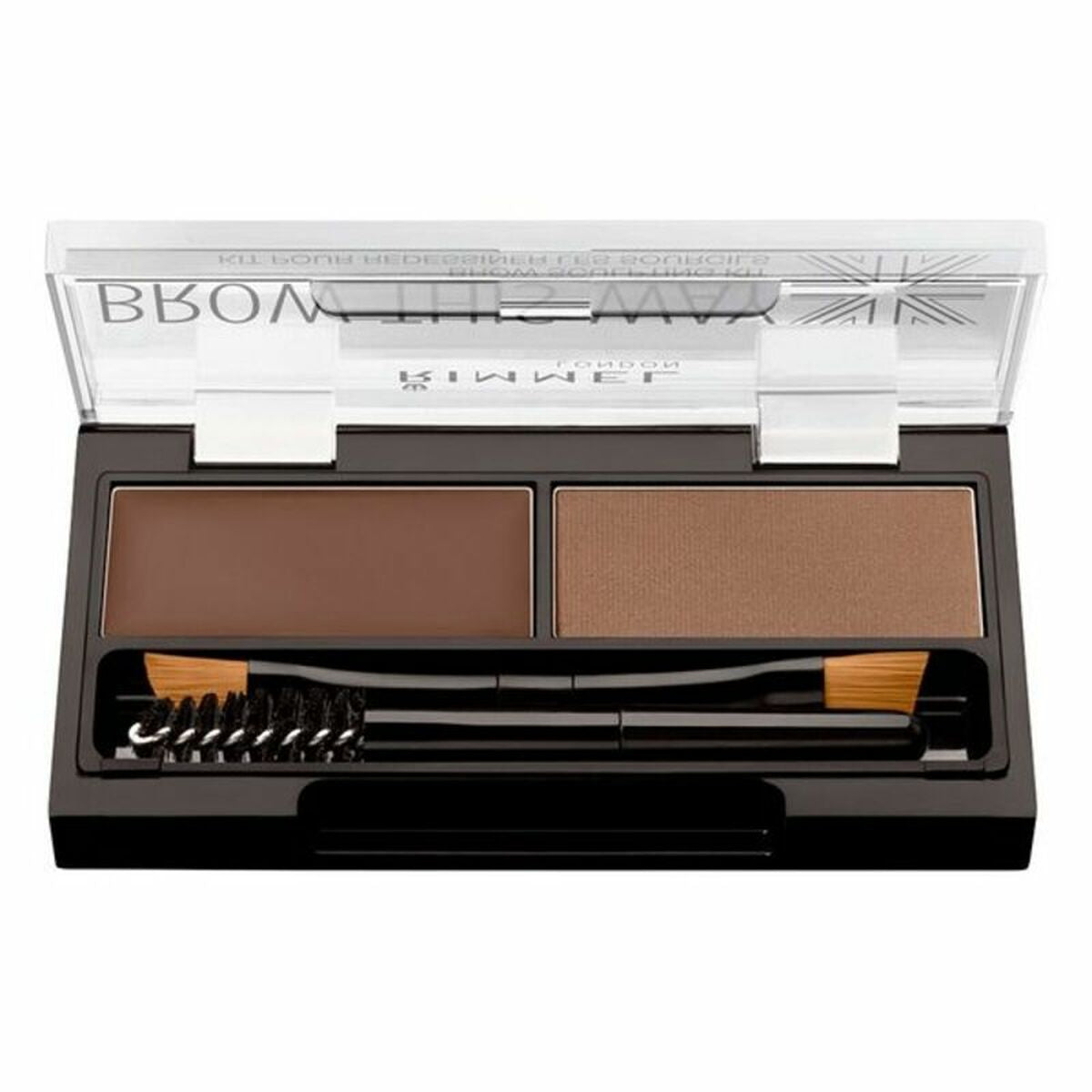 Øjenbrynspudder Brow This Way Rimmel London makeup-emballage
