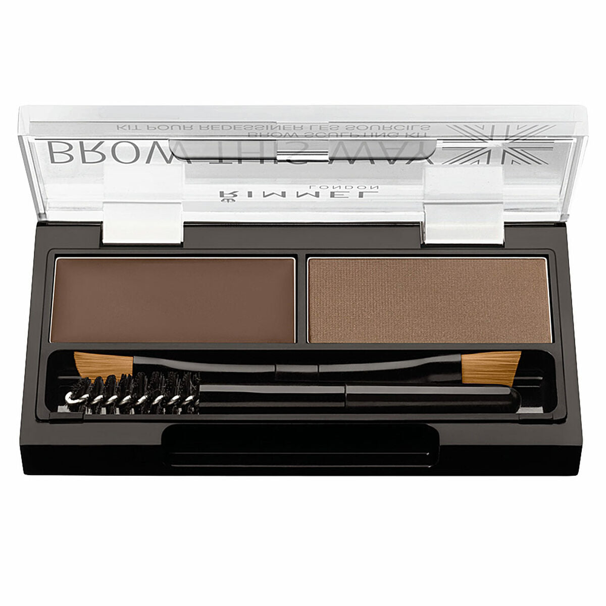 Øjenbrynspudder Brow This Way Rimmel London makeup-emballage