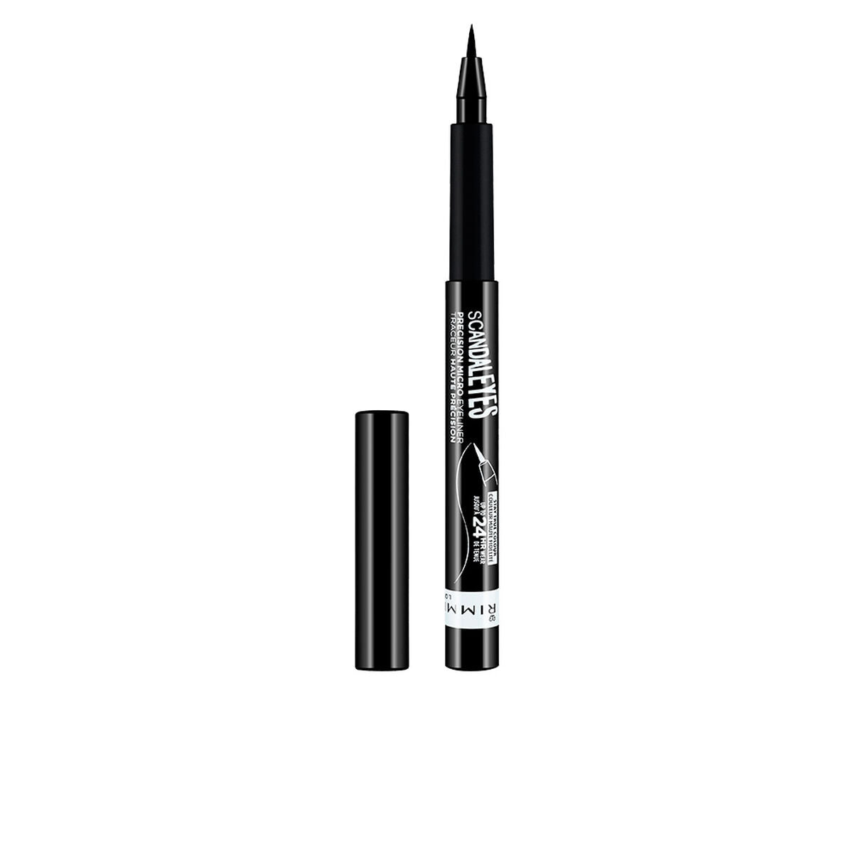 Eyeliner Rimmel London Scandaleyes Sort 1,1 ml 1,1 ml makeup emballage