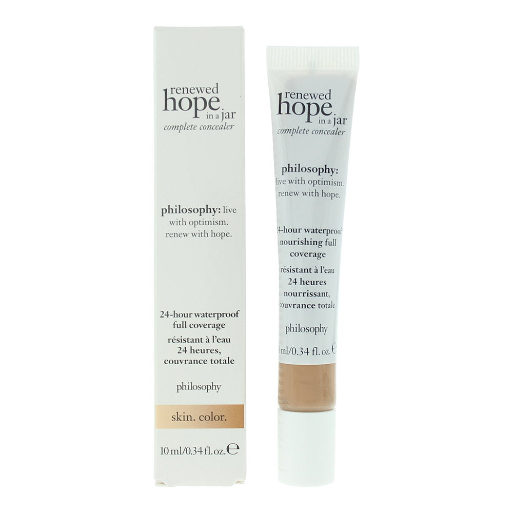 Philosophy, Renewed Hope In A Jar, Waterproof, Full Coverage, Liquid Concealer, 6.5, Tan, 10 ml