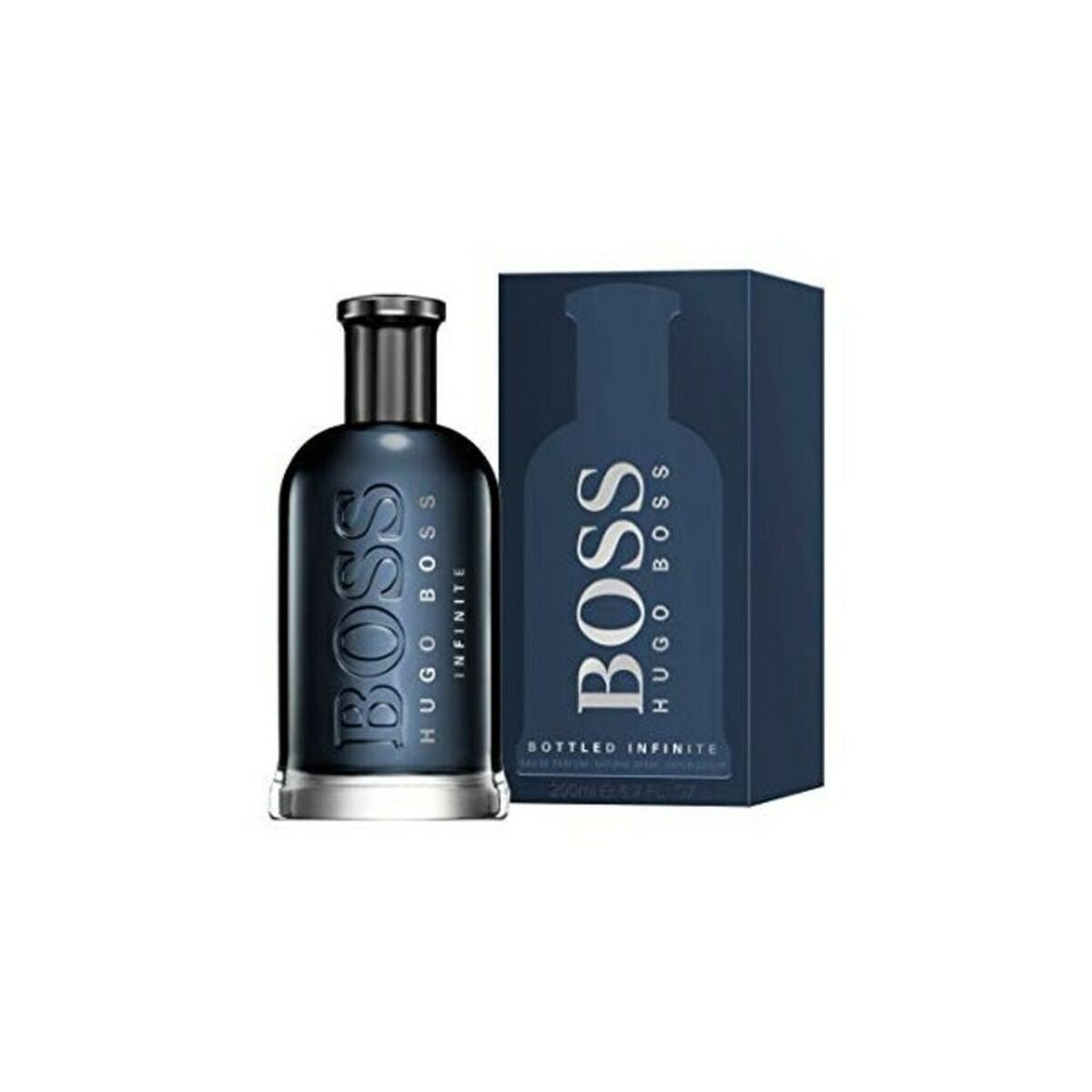 Herreparfumeflaske Infinite Hugo Boss (200 ml) 200 ml Boss Bottled Infinite til mænd produktemballage