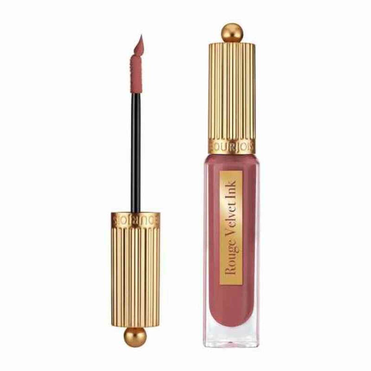 Læbestift Bourjois Rouge Velvet Ink Nº 4 3,5 ml 3,5 ml makeup-emballage