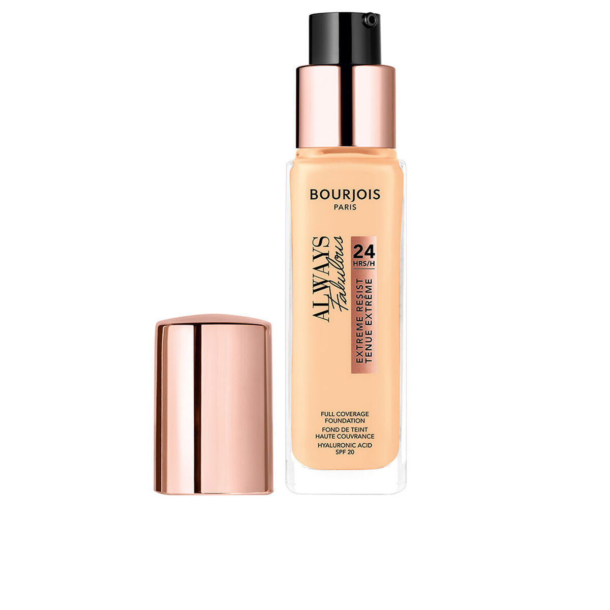 Flydende Make Up Base Always Fabulous 24h Bourjois 30 ml produktemballage