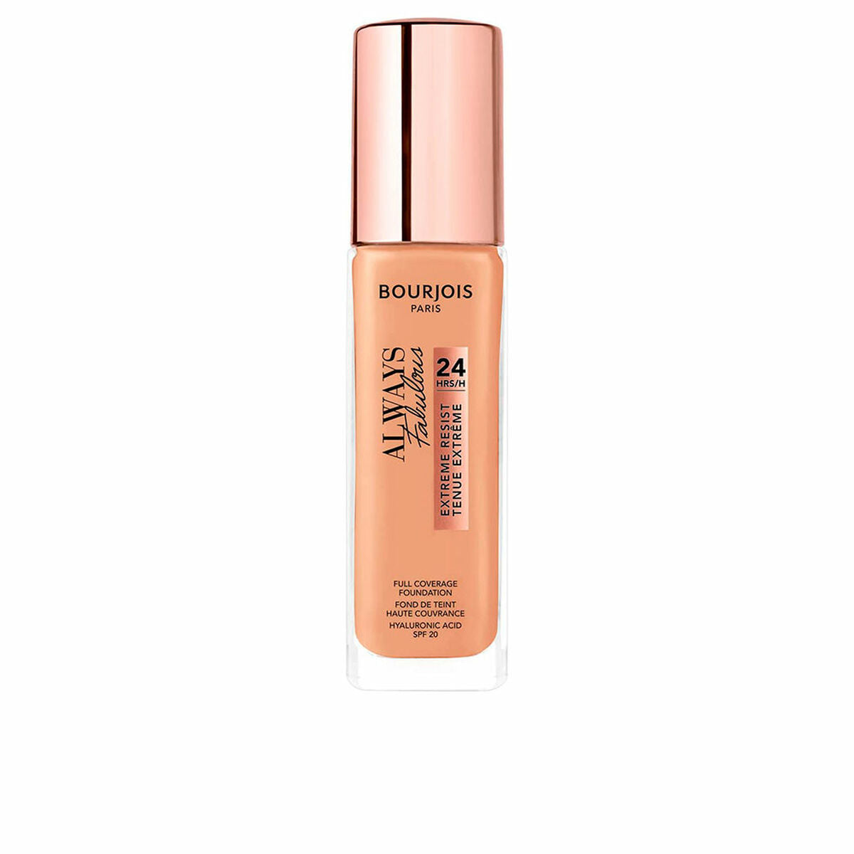 Ansigtskorrektor Bourjois Always Fabulous Nº 200 Spf 20 30 ml 24 timers produktemballage