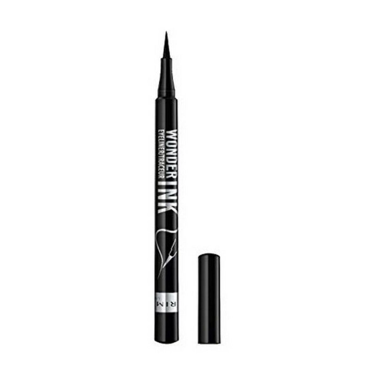 Eyeliner Rimmel London Ink Black 1 ml makeup emballage
