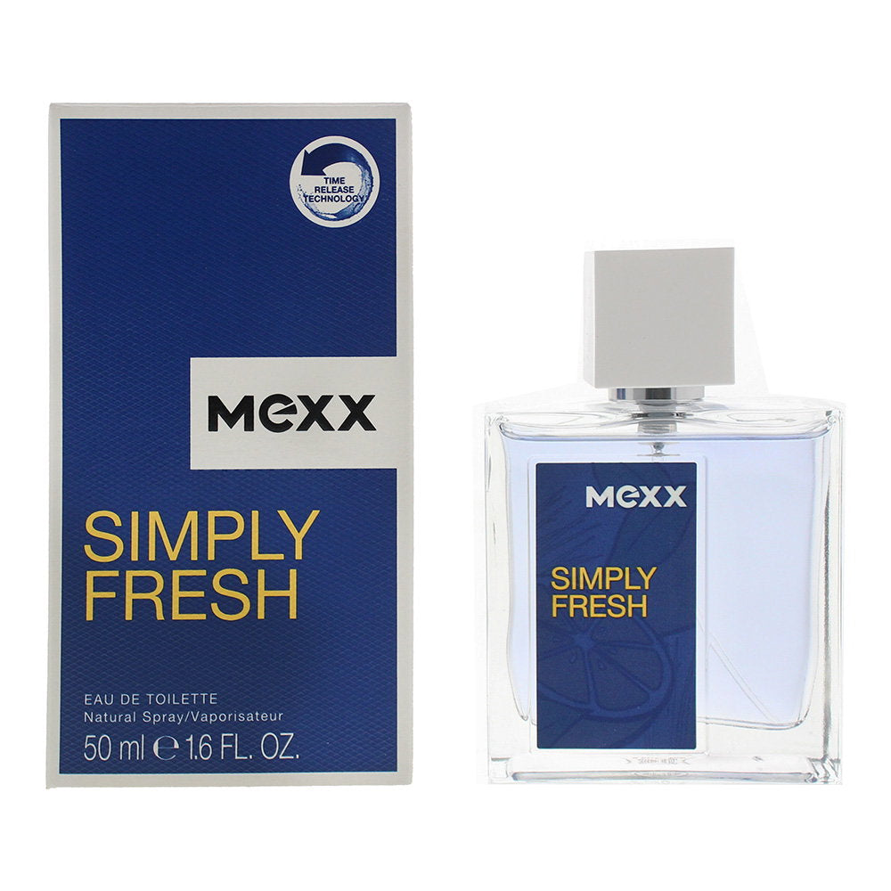 Mexx, Simply Fresh, Eau De Toilette, For Men, 50 ml